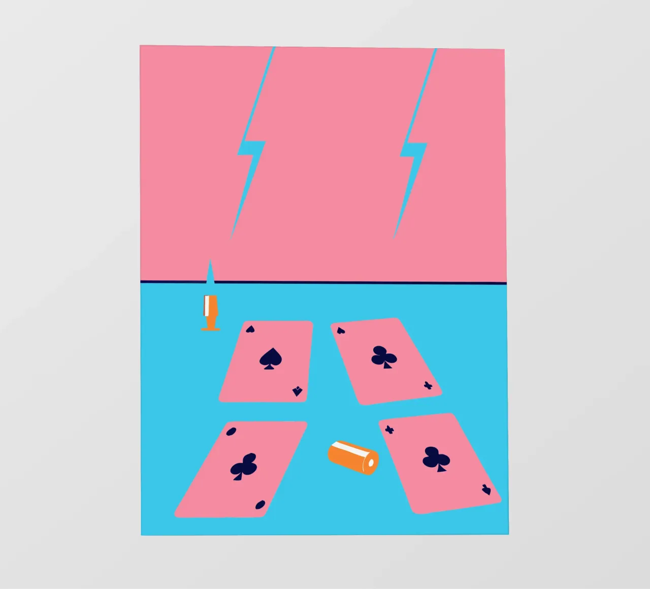 Carte da gioco telo in pvc da TODAY'S SHOP