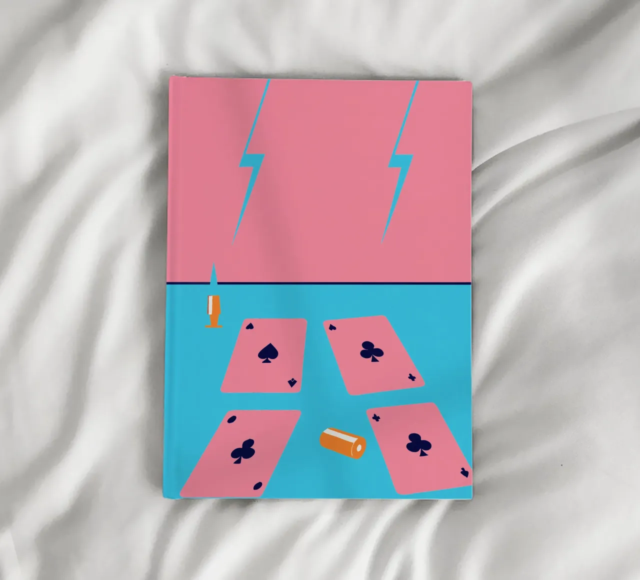 Playing cards notebook by TODAY'S SHOP