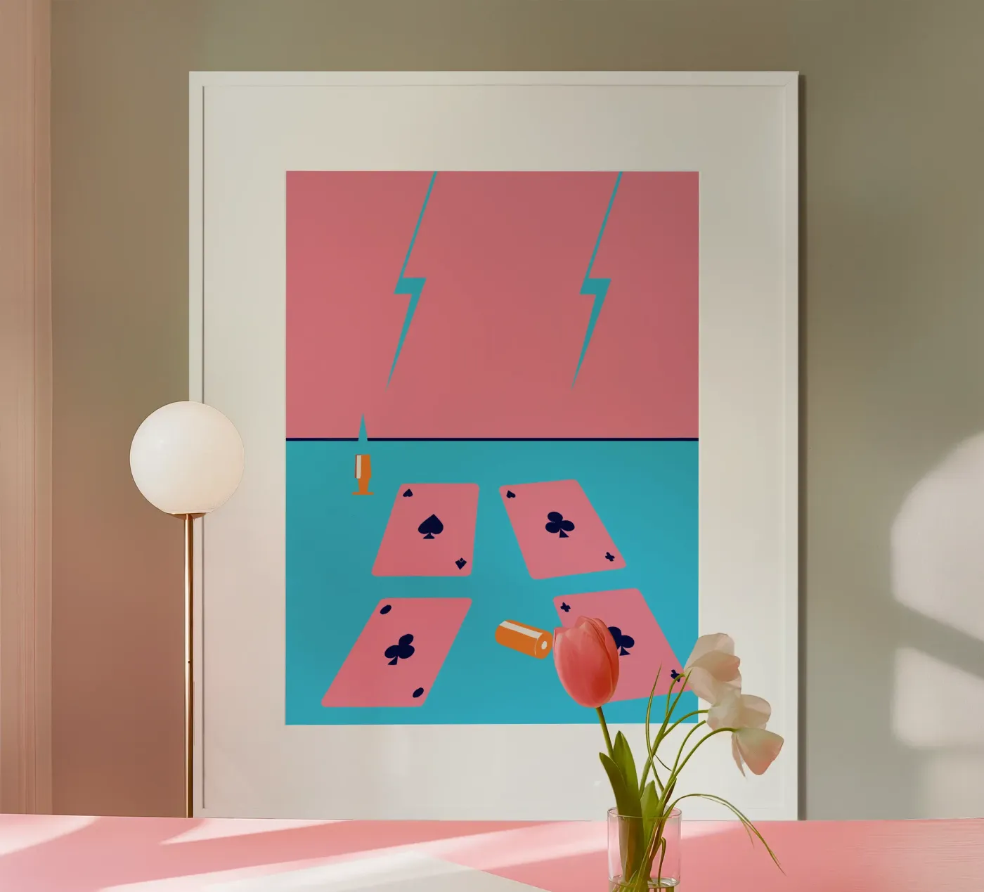 Spielkarten Poster von TODAY'S SHOP