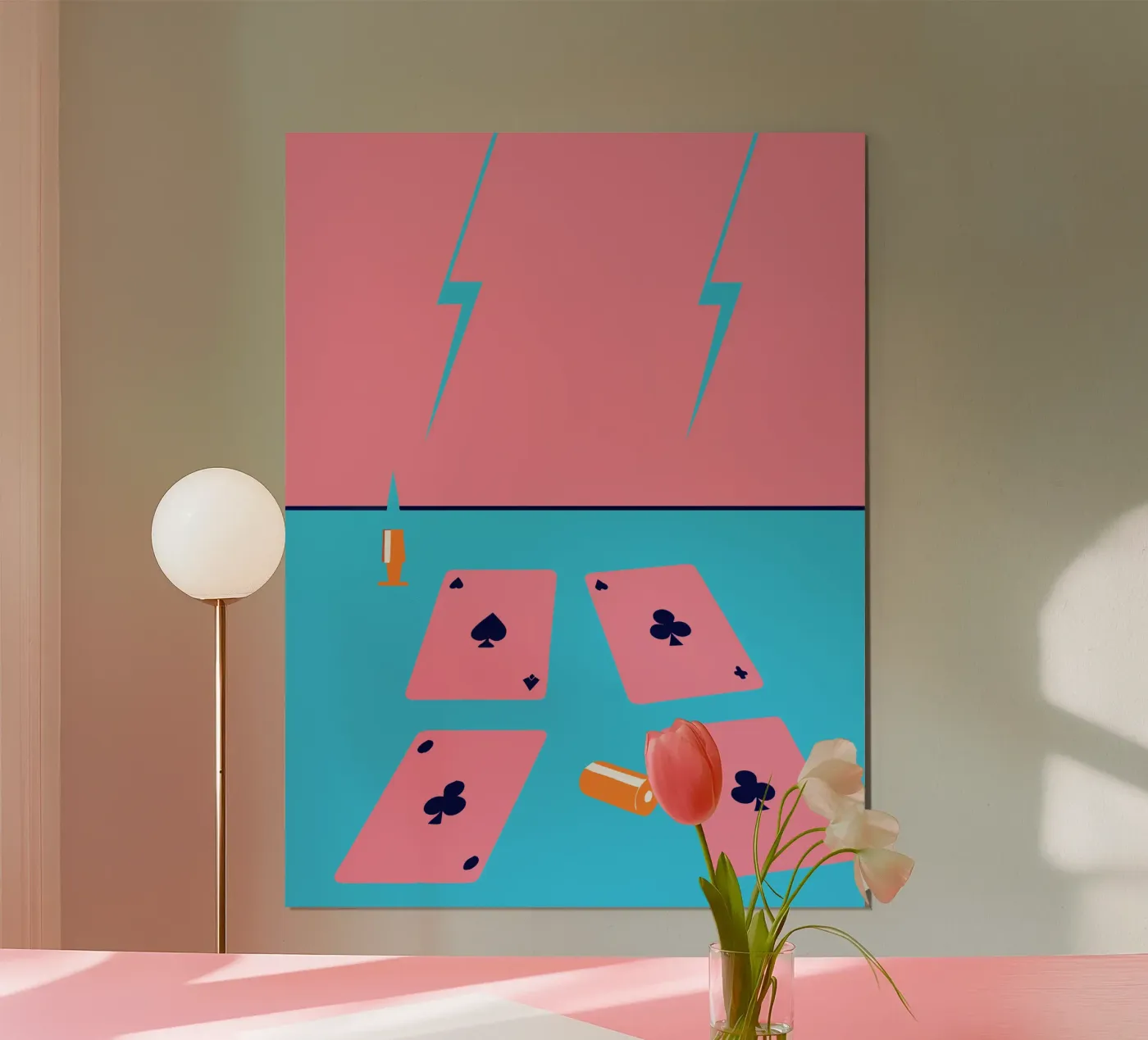 Spielkarten Poster von TODAY'S SHOP