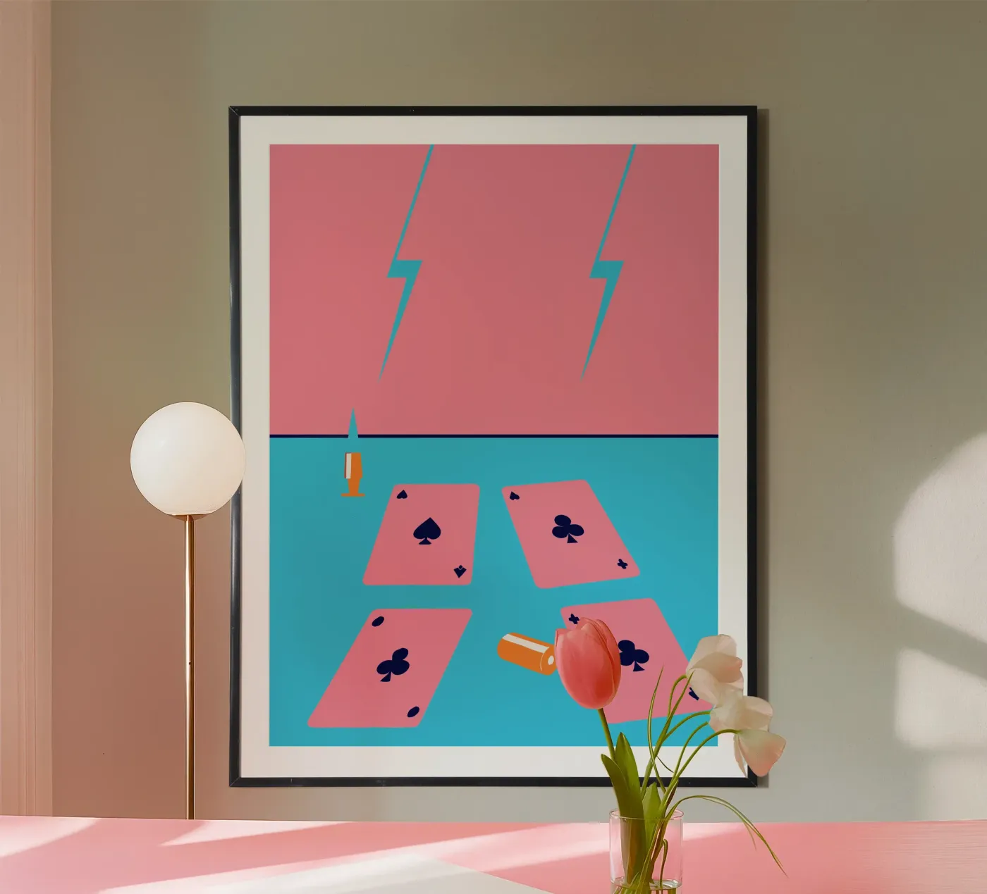 Spielkarten Poster von TODAY'S SHOP