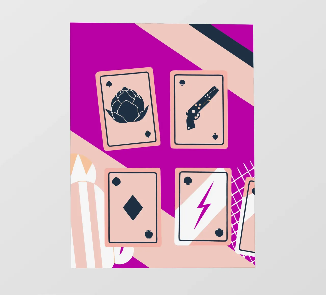 Carte da gioco telo in pvc da TODAY'S SHOP