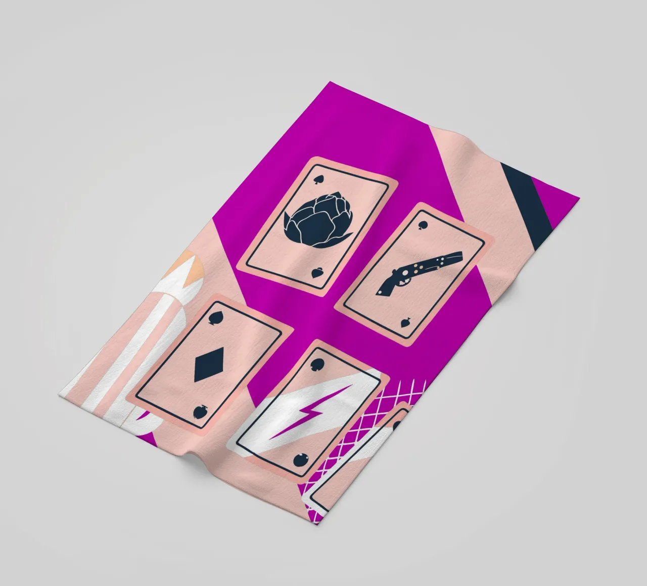 Carte da gioco telo mare da TODAY'S SHOP