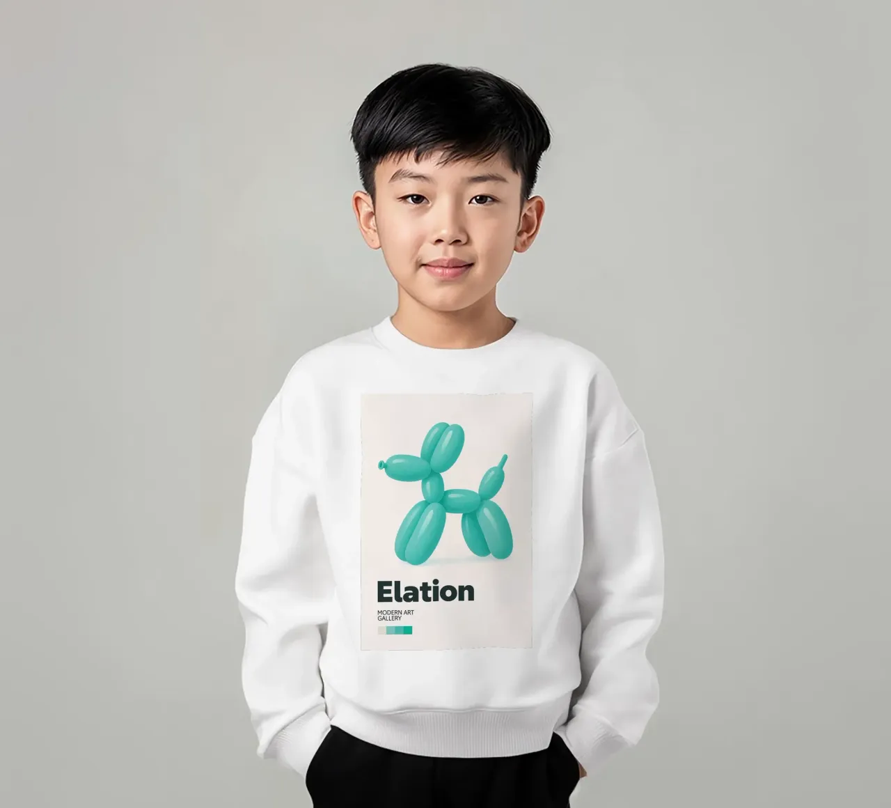 Balloon Dog – Mint Edition felpa bambino da CNTRL