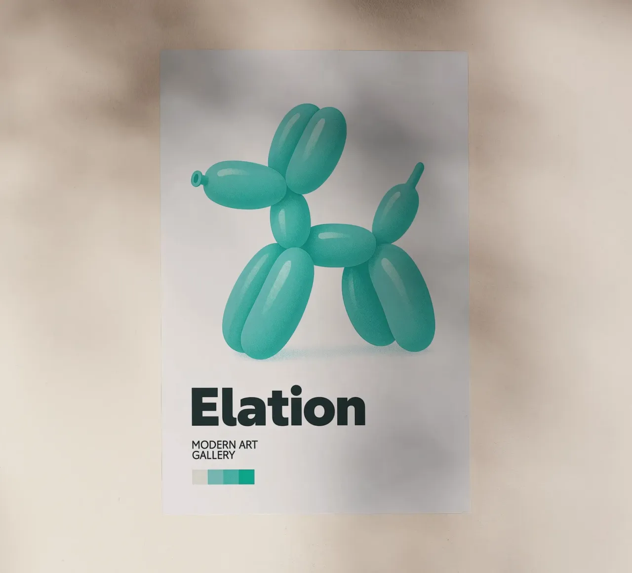 Balloon Dog – Mint Edition pellicola backlit da CNTRL