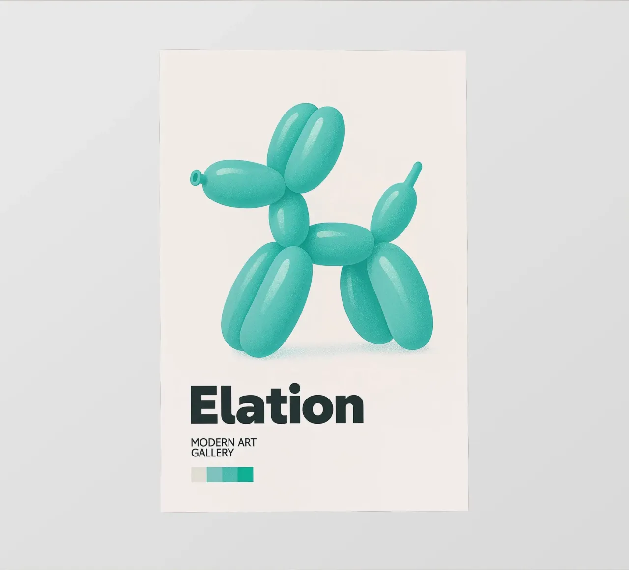 Balloon Dog – Mint Edition pellicola backlit da CNTRL