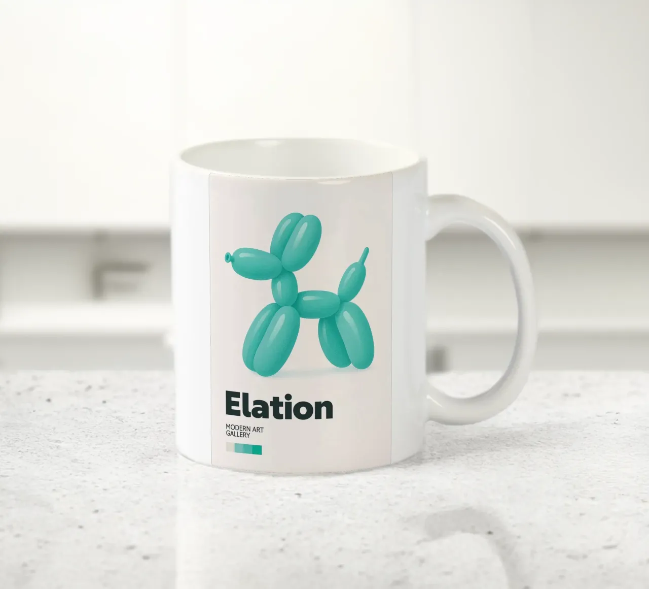 Balloon Dog – Mint Edition tazza in ceramica da CNTRL