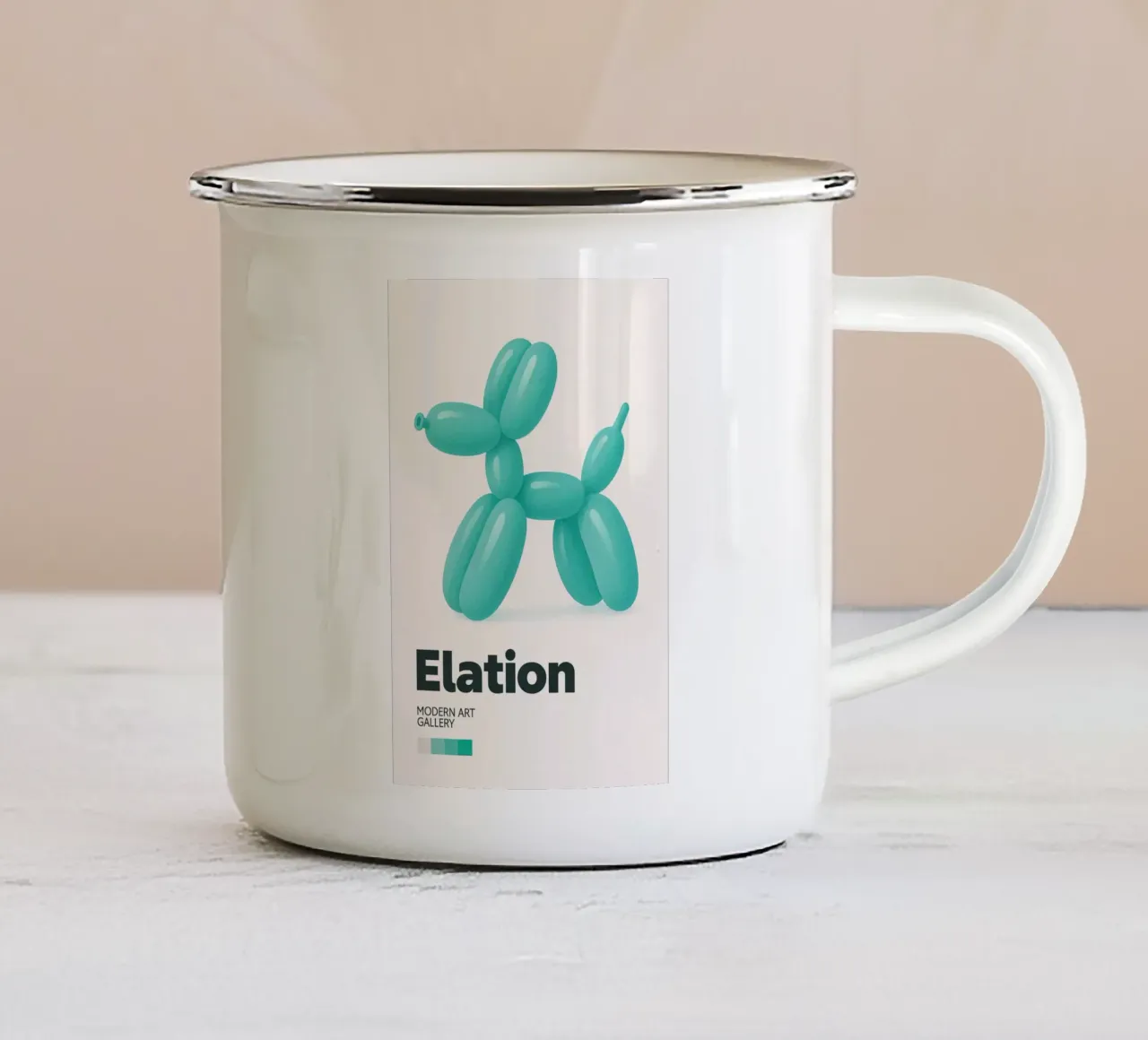 Balloon Dog – Mint Edition tazza in smalto da CNTRL