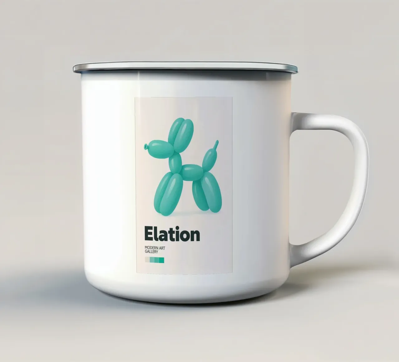 Balloon Dog – Mint Edition tazza in smalto da CNTRL