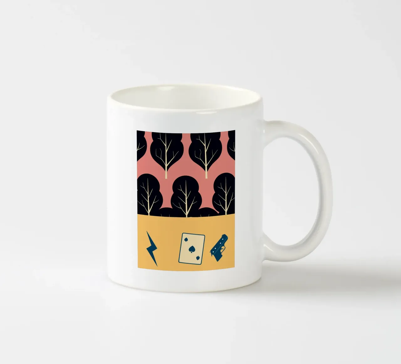 Alberi e carte tazza in ceramica da TODAY'S SHOP