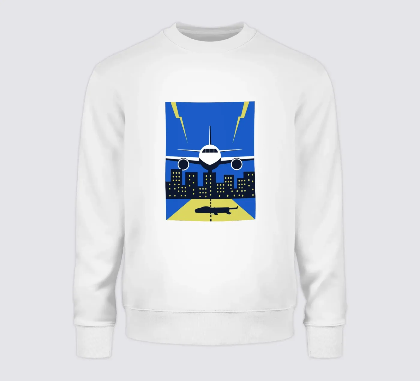 Airplane sweatshirt by TODAY'S SHOP