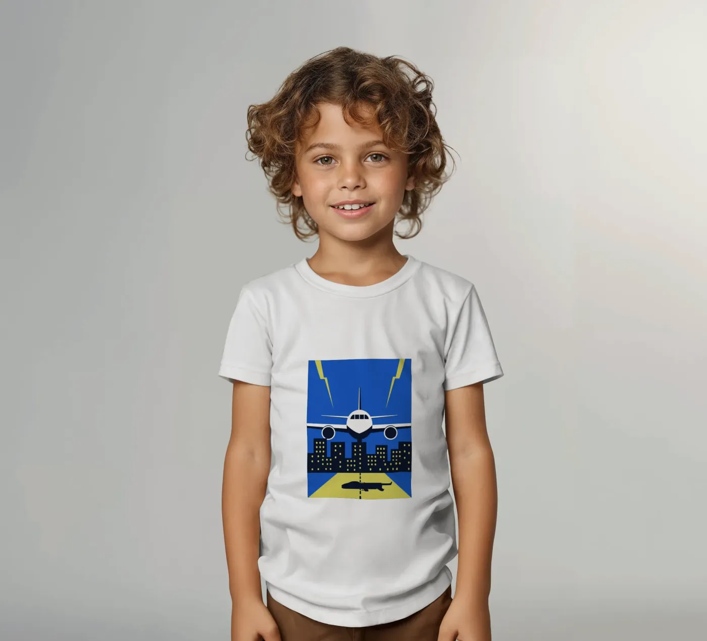 Airplane t-shirt bambini da TODAY'S SHOP