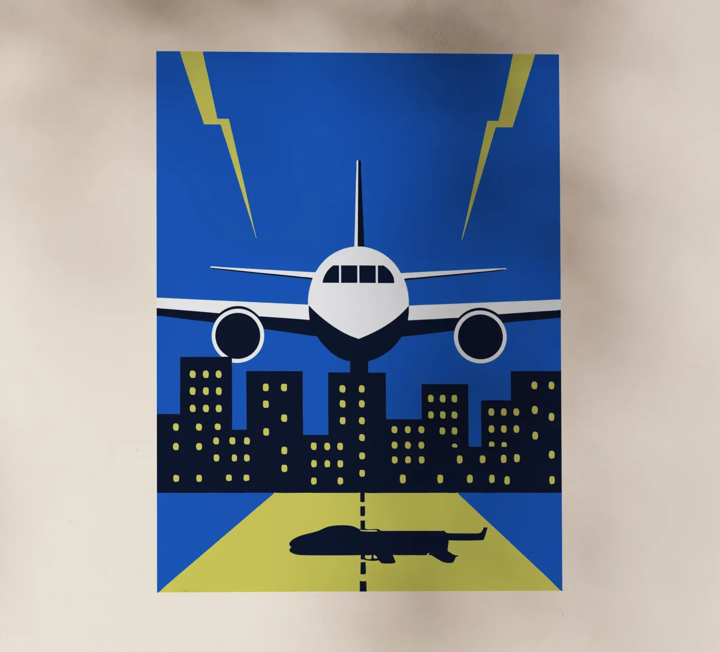 Airplane backlit film by TODAY'S SHOP
