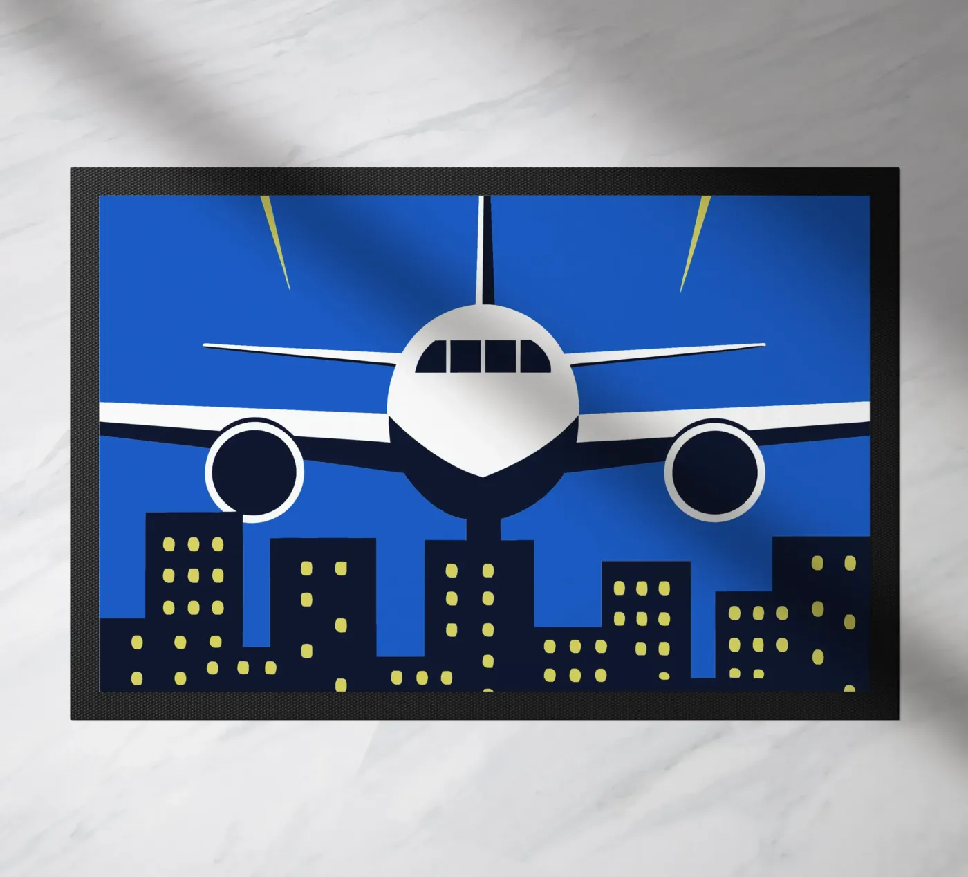 Airplane doormat by TODAY'S SHOP