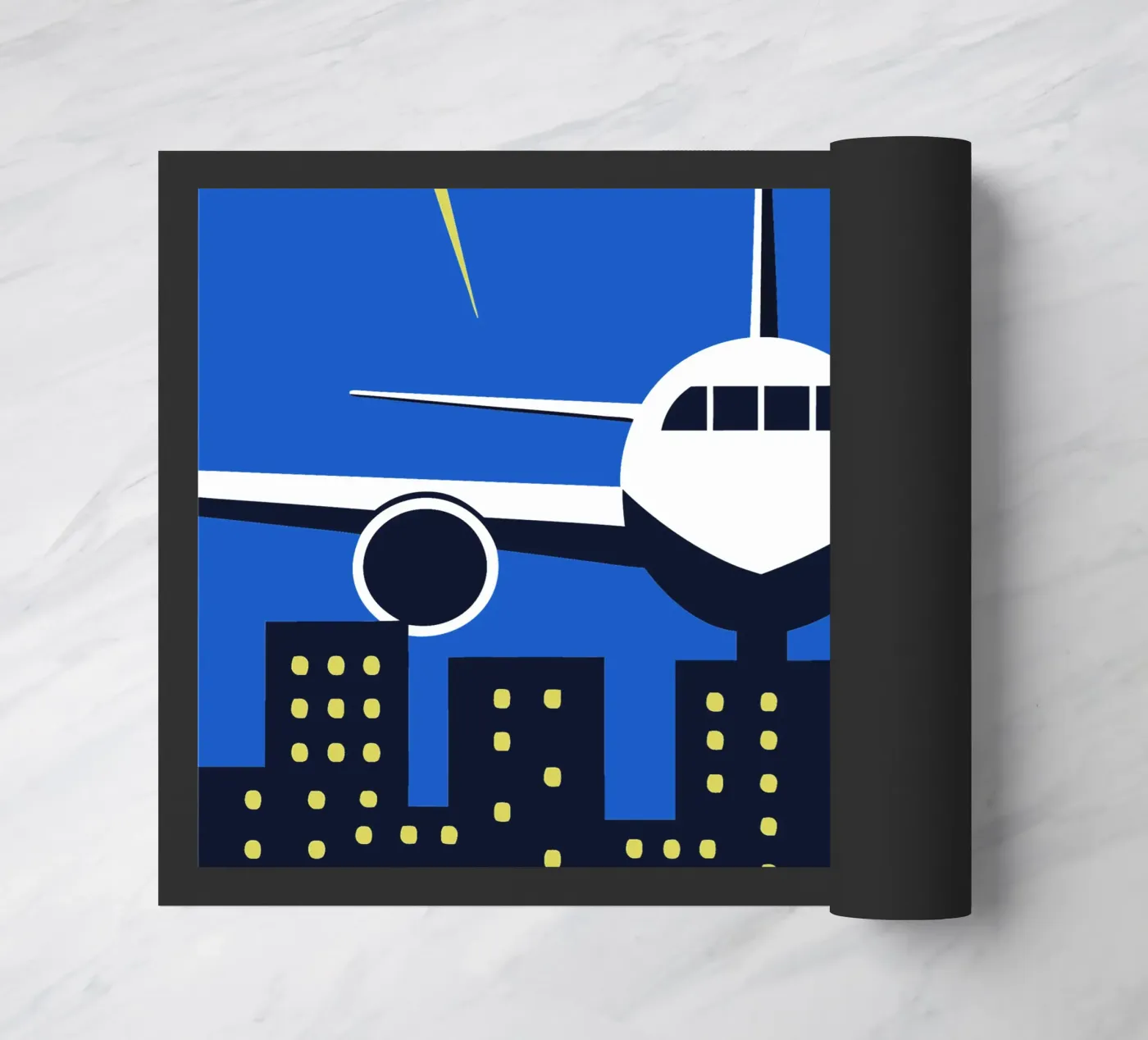 Airplane doormat by TODAY'S SHOP