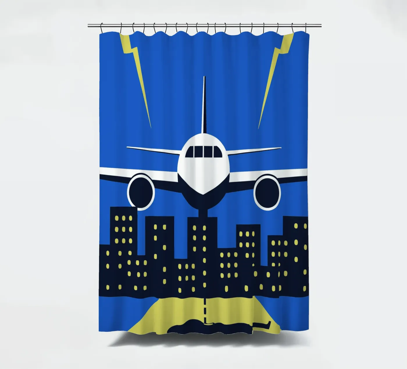 Airplane Duschvorhang von TODAY'S SHOP