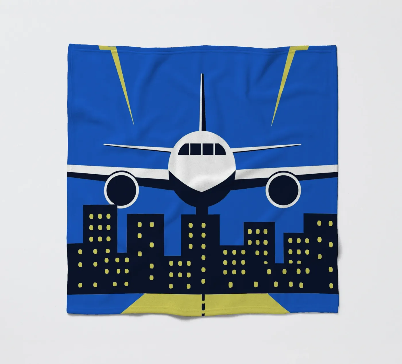 Flugzeug Fleecedecke von TODAY'S SHOP
