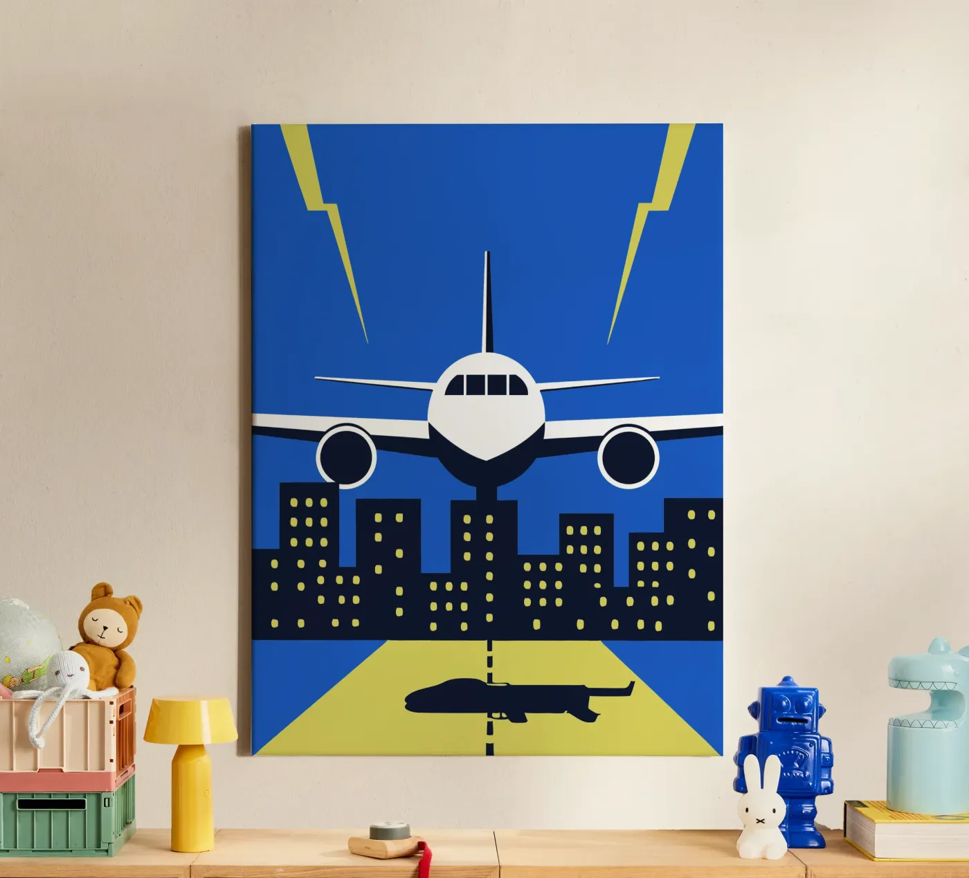 Flugzeug Leinwand von TODAY'S SHOP