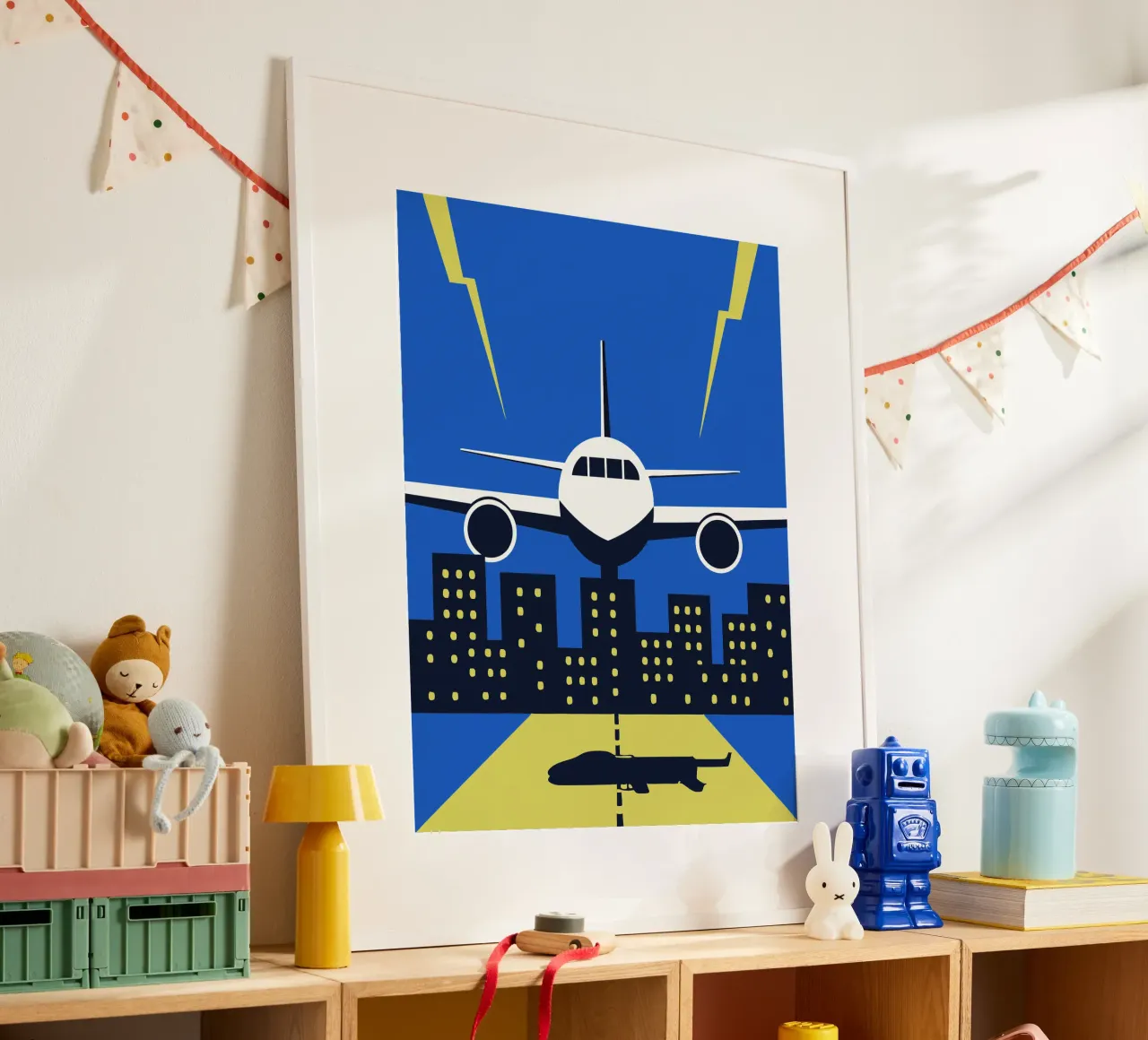 Flugzeug Poster von TODAY'S SHOP