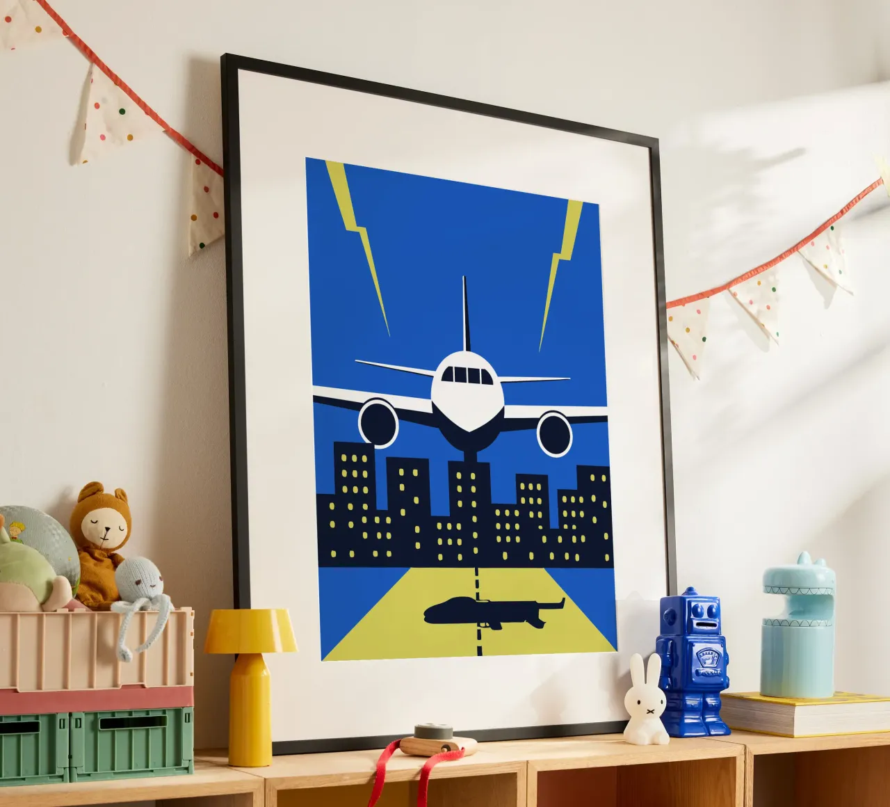 Flugzeug Poster von TODAY'S SHOP
