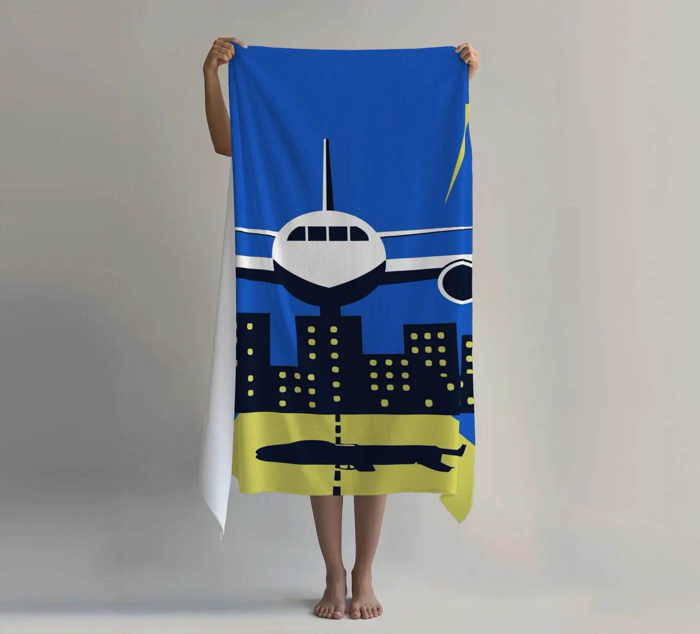 Avion serviette de plage de TODAY'S SHOP