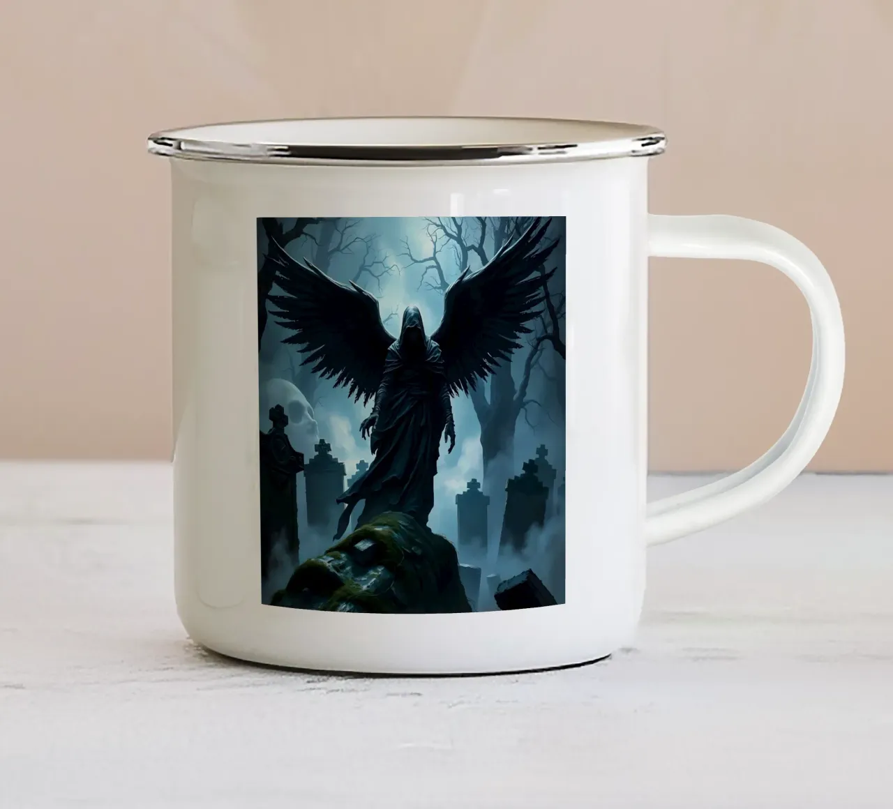 Angel of Death tazza in smalto da Anita's Dream