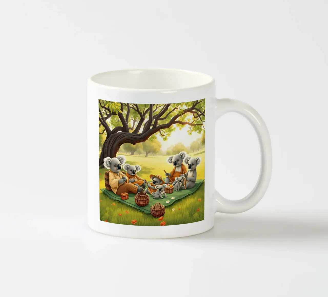 It's a good day for a picnic ceramic mug by Anita's Dream