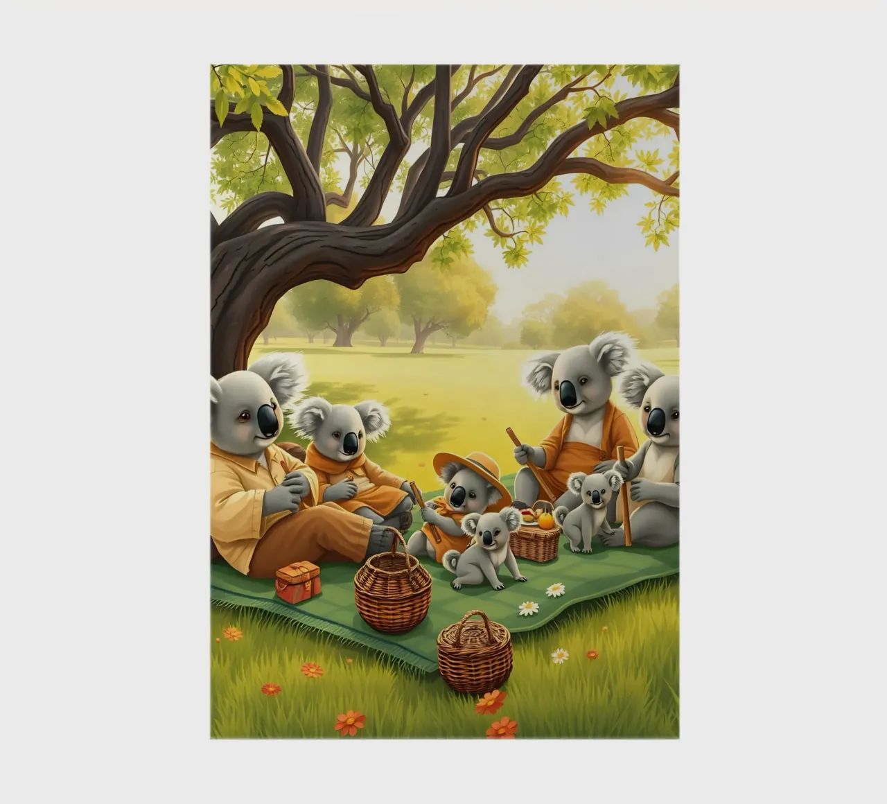 Es ist ein guter Tag für ein Picknick Notizbuch von Anita's Dream