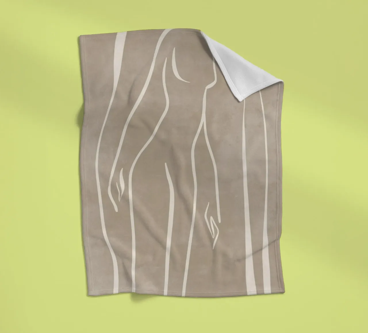 Minimal Matter No 17 coperta in pile da treechild