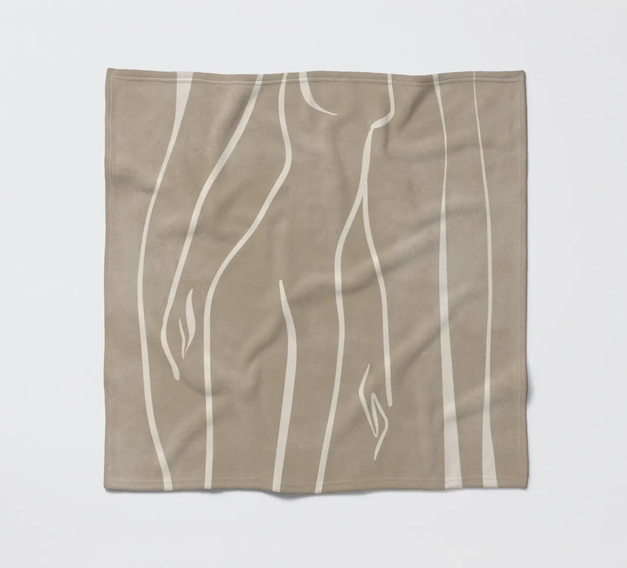 Minimal Matter No 17 coperta in pile da treechild