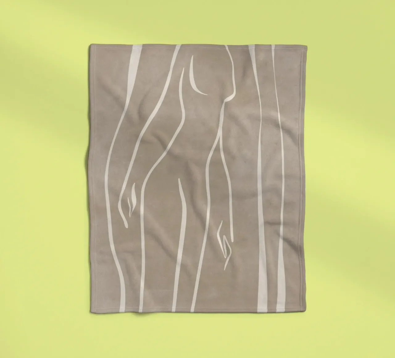 Minimal Matter No 17 coperta in pile da treechild
