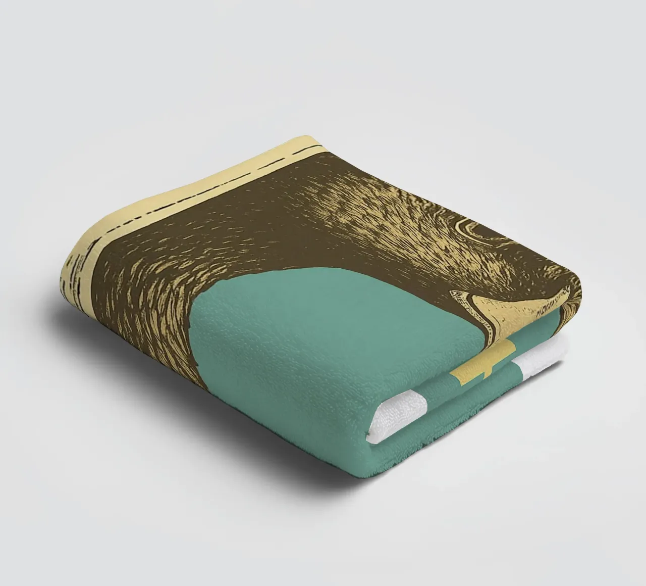 Funny Duck Whatcha Doing Funny Badezimmer Handtuch von the gindils