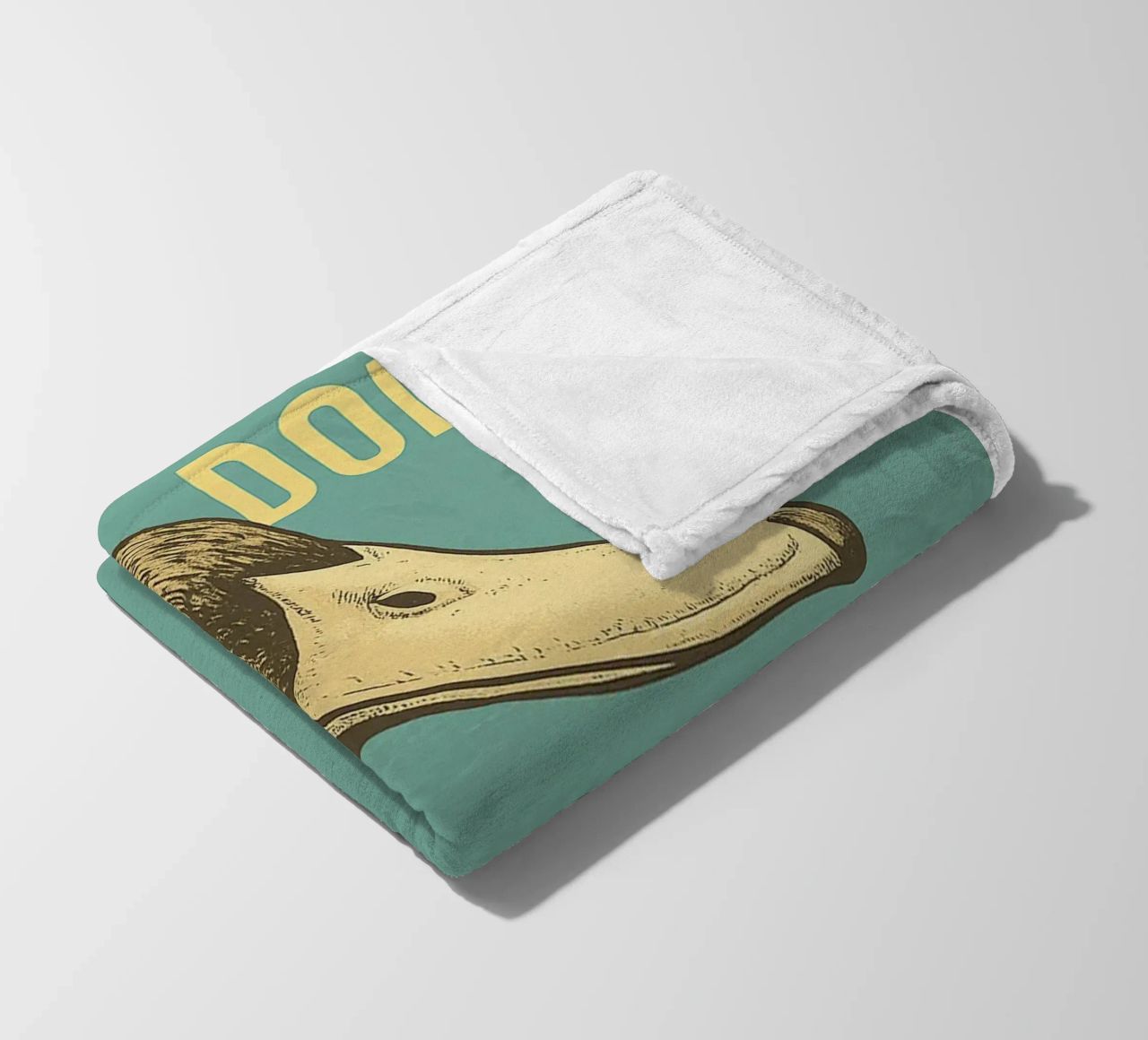 Funny Duck Whatcha Doing Funny Badezimmer Fleecedecke von the gindils