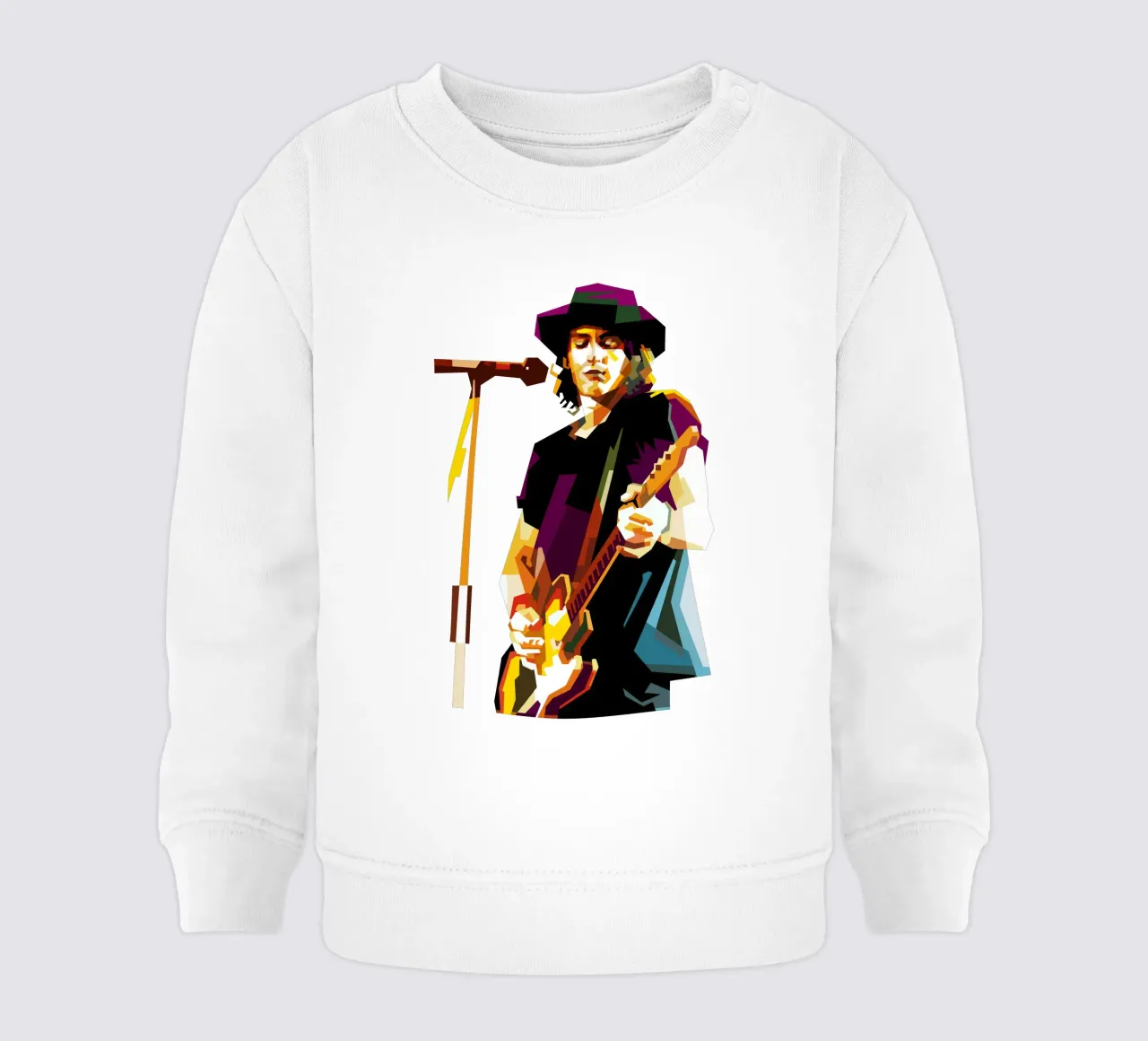 Izzy Stradlin Chitarrista Musicista Trending Now felpa neonato da Artkreator