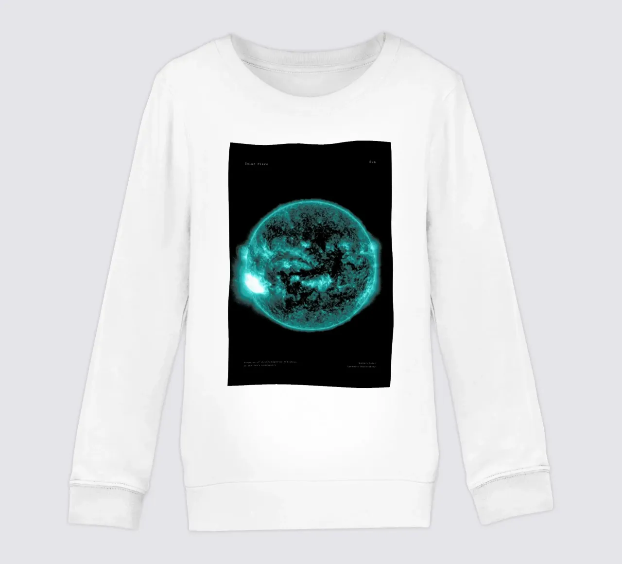 Solar Flare II felpa bambino da Vintage by JUNIQE