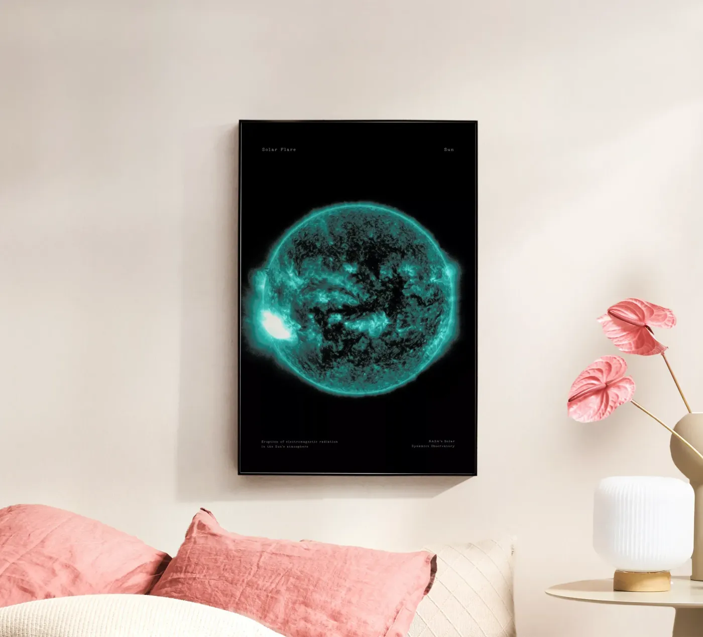Solar Flare II plexiglass da Vintage by JUNIQE