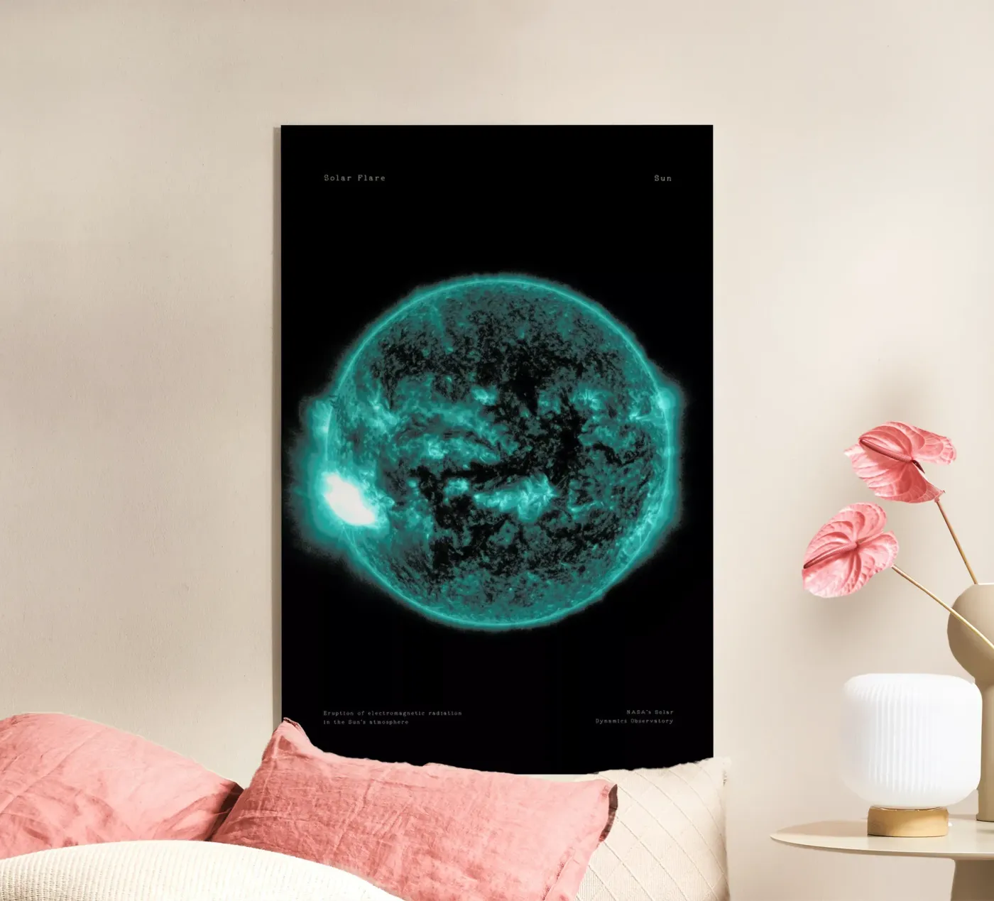 Solar Flare II plexiglass da Vintage by JUNIQE
