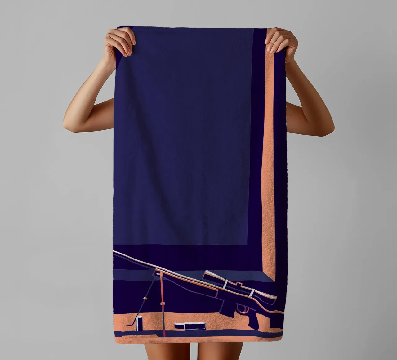 Scherpschutter badhanddoek van TODAY'S SHOP