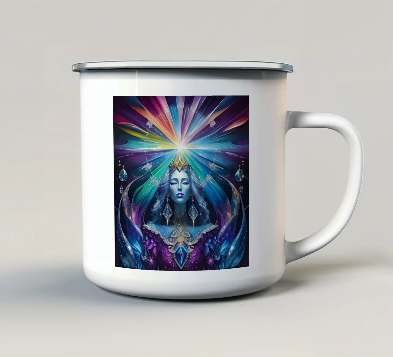 Dea Diamante tazza in smalto da Anita's Dream