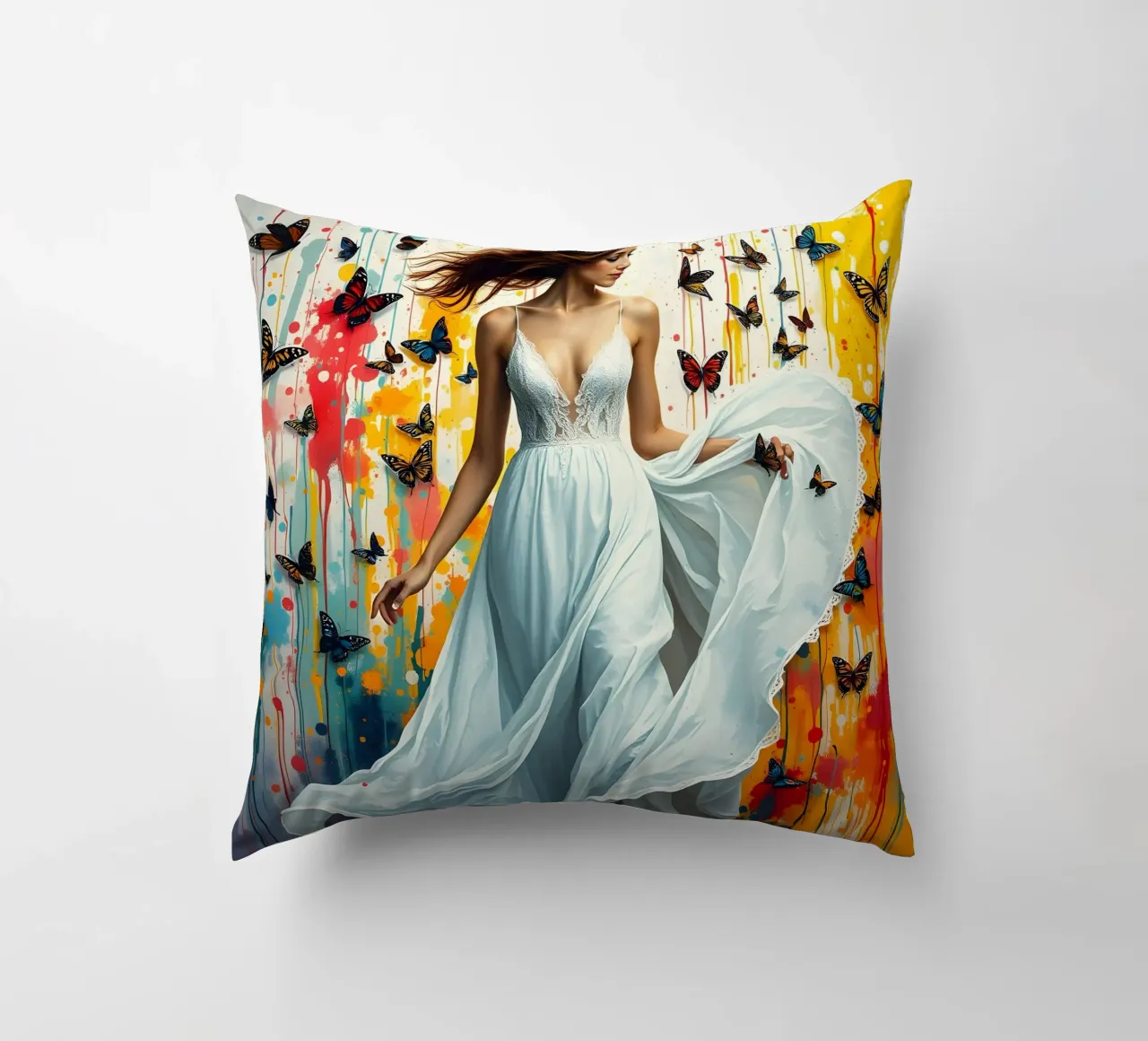 Farfalla Gal cuscino da Anita's Dream
