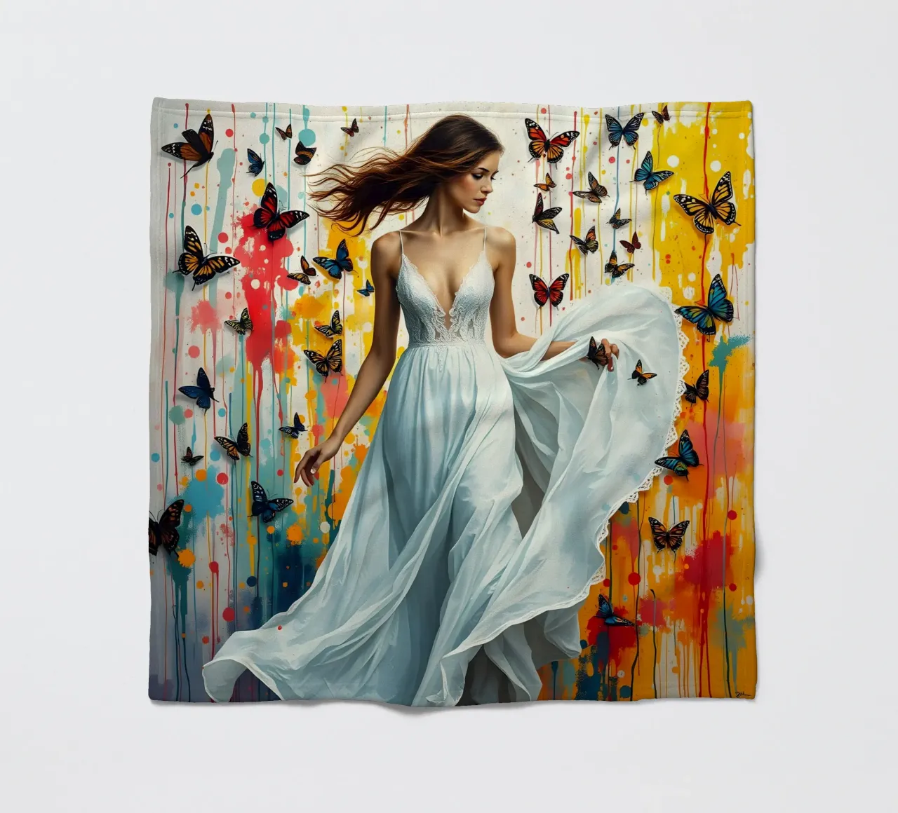 Farfalla Gal coperta in pile da Anita's Dream