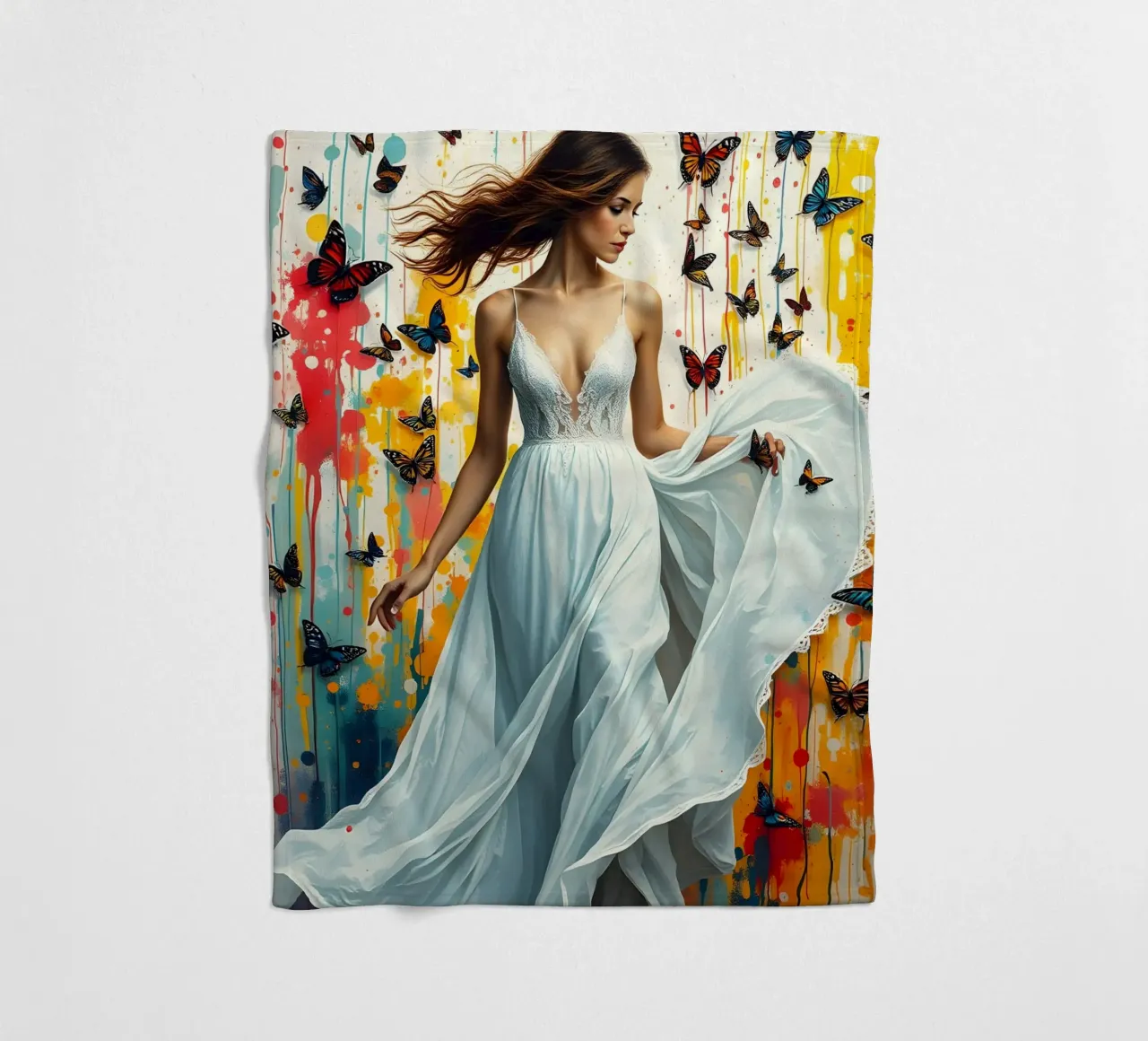 Farfalla Gal coperta in pile da Anita's Dream