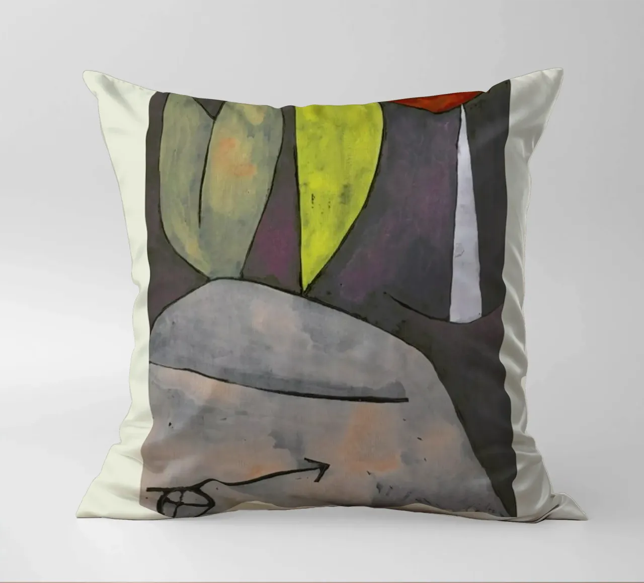 Klee - In Position cuscino da Vintage by JUNIQE