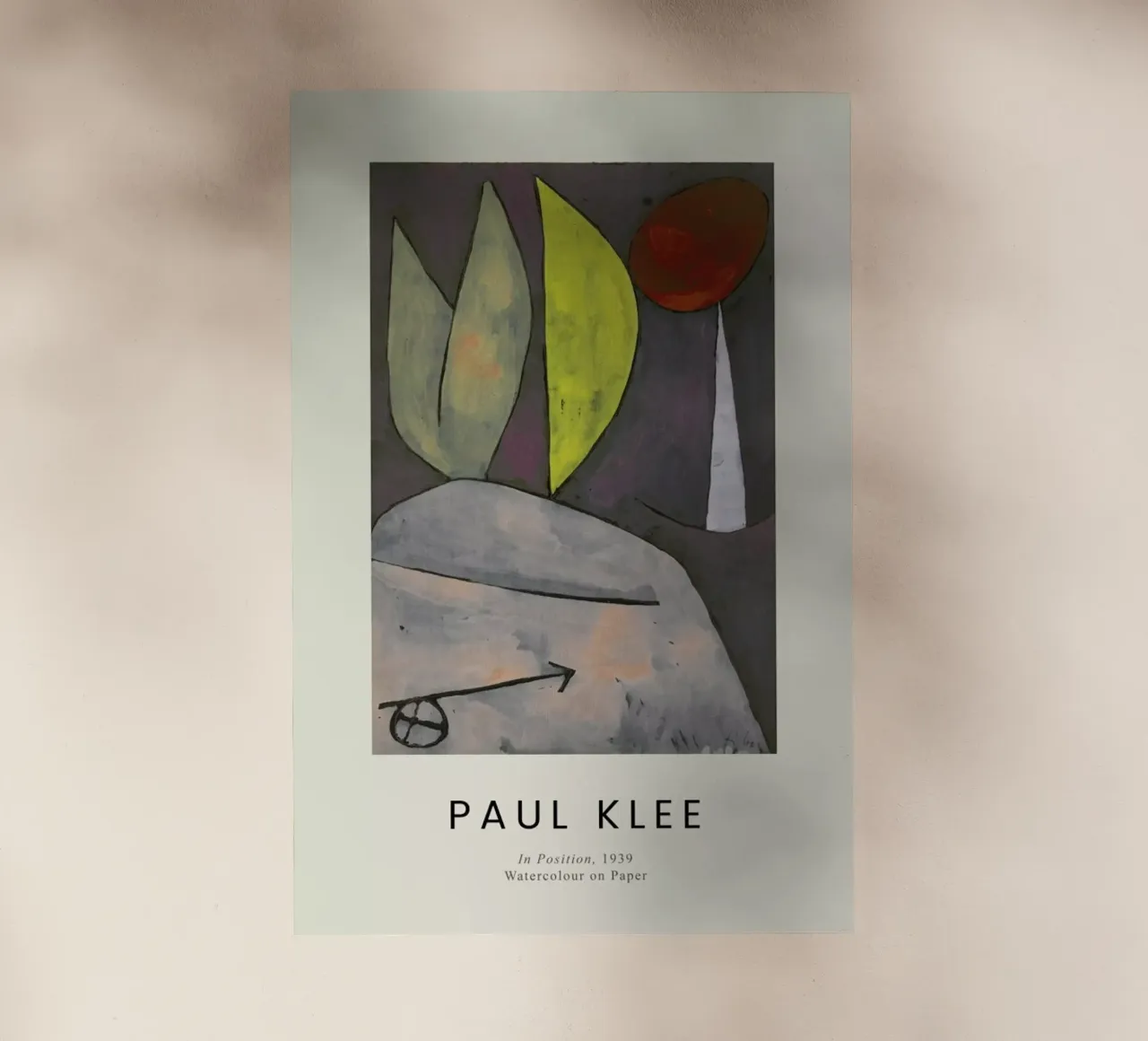 Klee - In Position pellicola backlit da Vintage by JUNIQE