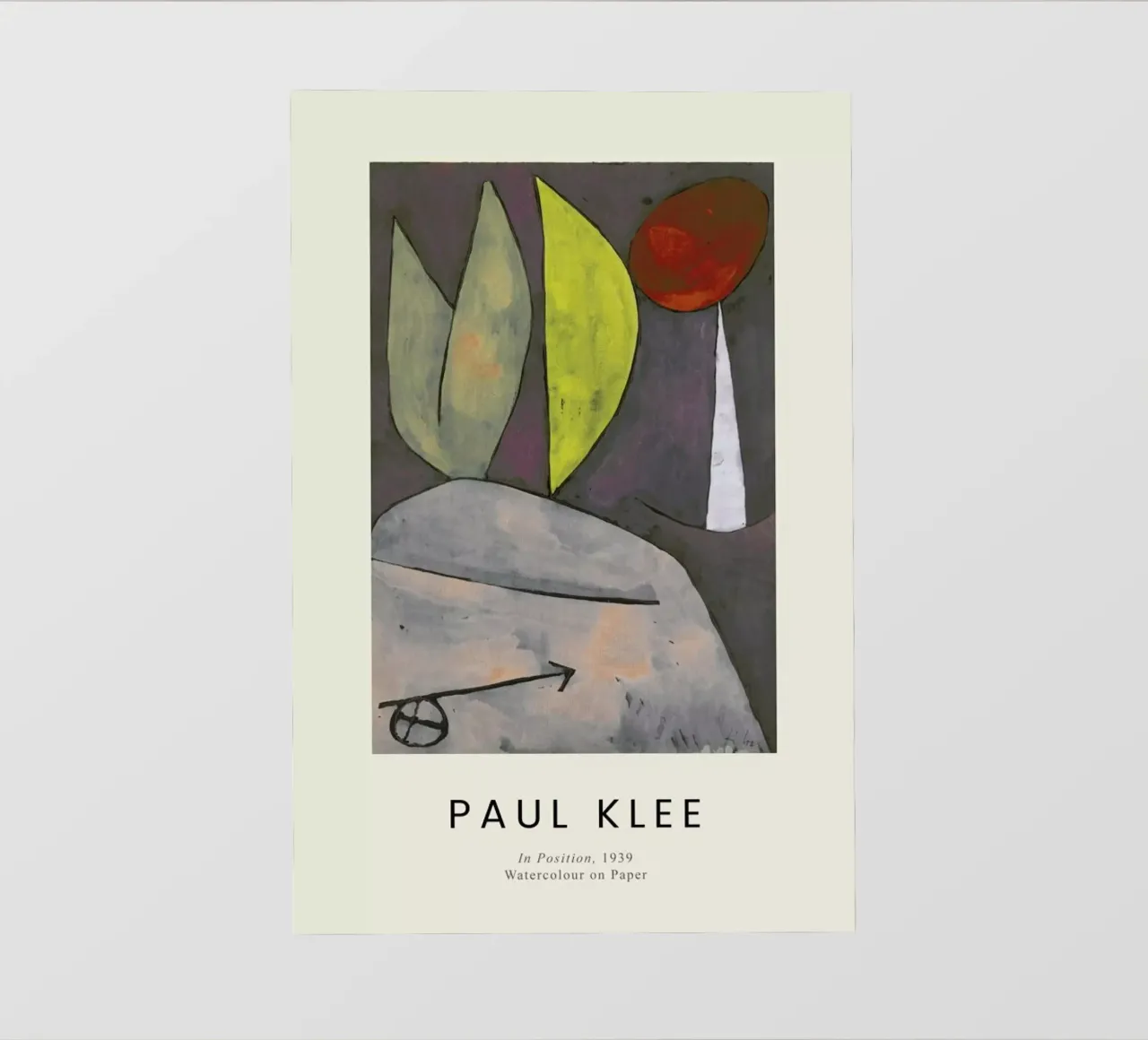 Klee - In Position pellicola backlit da Vintage by JUNIQE