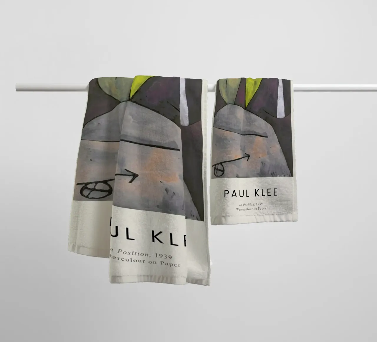 Klee - In Position asciugamano da bagno da Vintage by JUNIQE