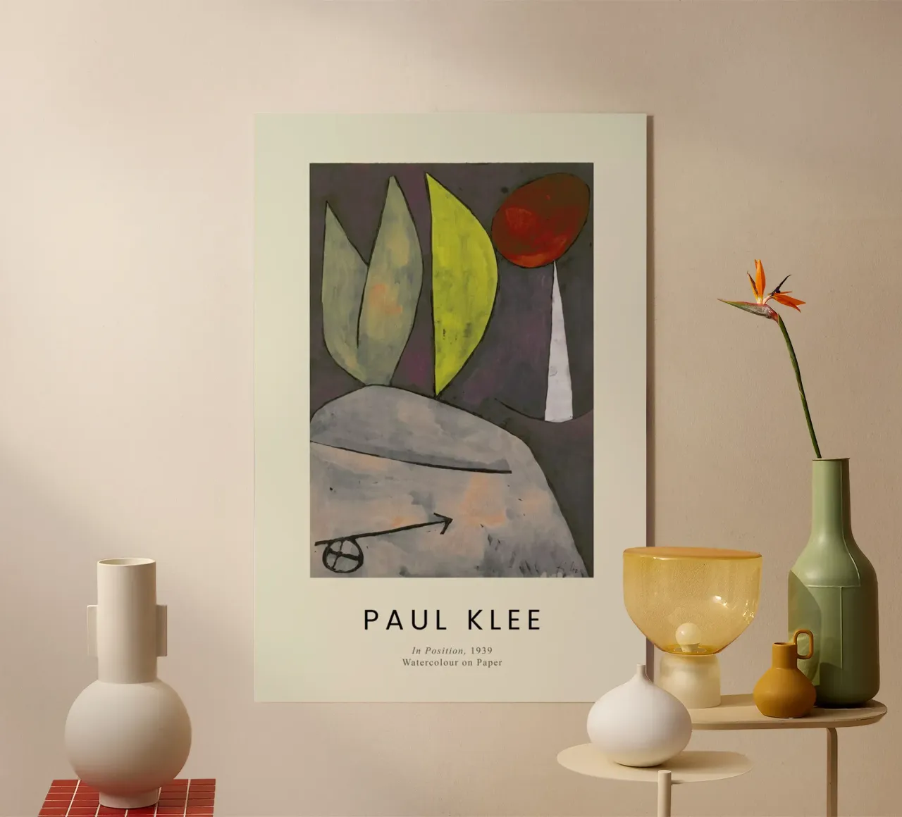 Klee - In Position plexiglass da Vintage by JUNIQE