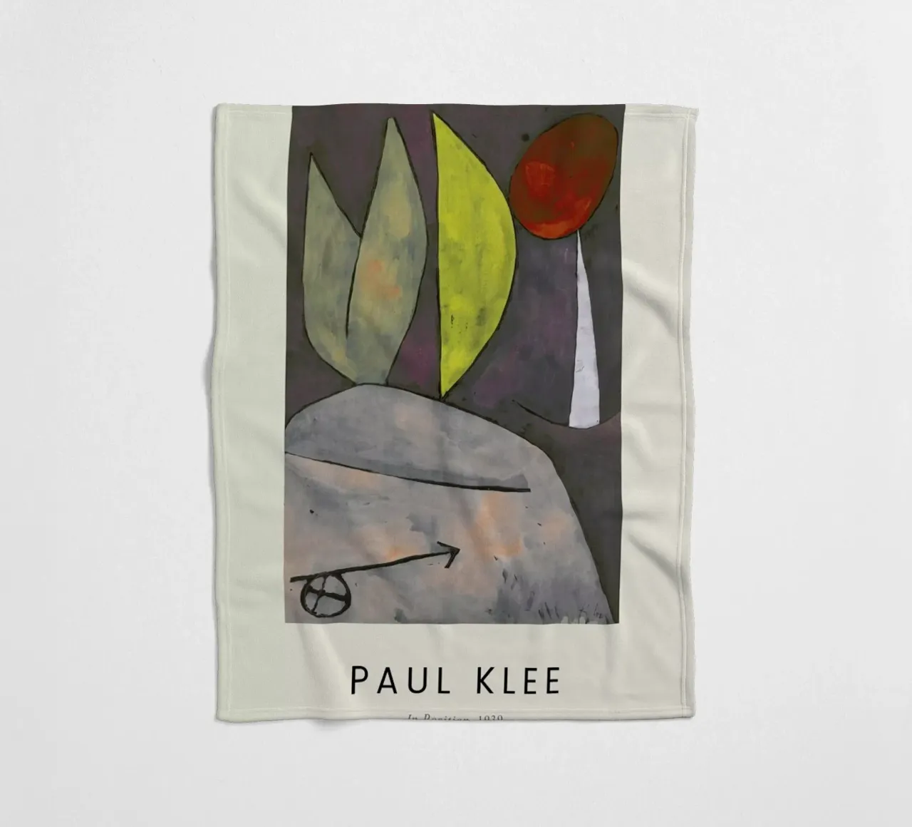 Klee - In Position coperta in pile da Vintage by JUNIQE