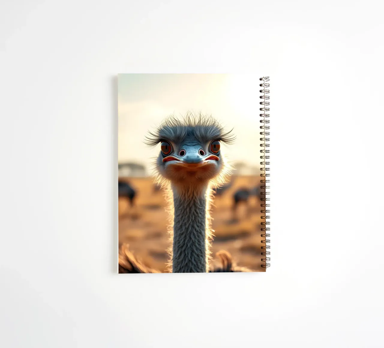 Beautiful Austriche Lady spiral notebook by Anita's Dream