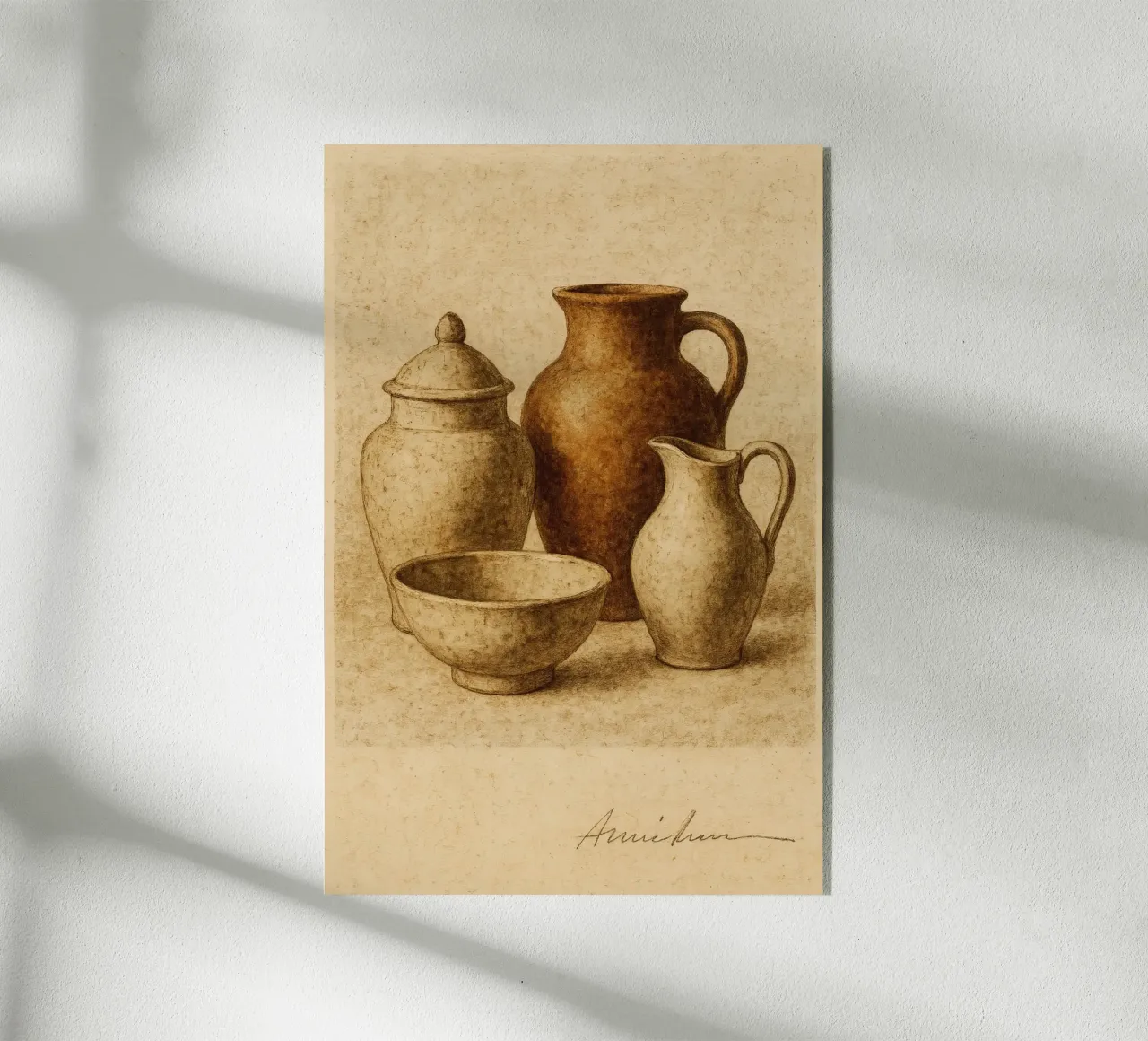 Old Ceramics plexiglass da treechild